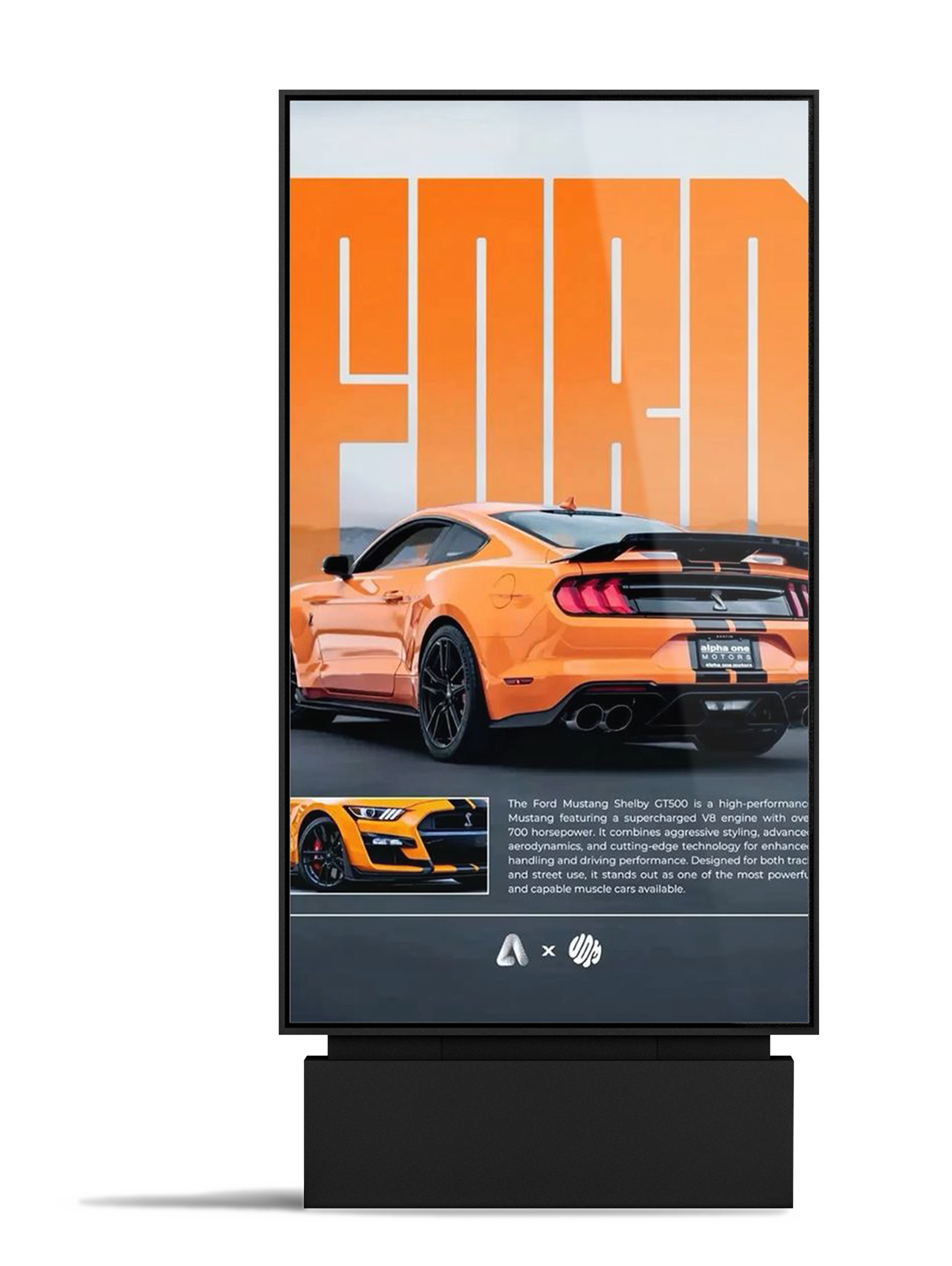 Graphical user interface displaying information related to vehicles, featuring text, images of land vehicles including cars and tires.